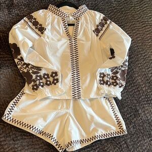 Julia Amory Coatue Top & Short Set